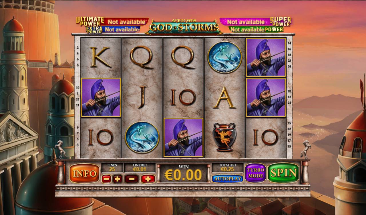 Age Of The Gods: God Of Storms (Playtech) Image 2